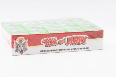 Конфеты жевательные Tom and Jerry Яблоко 11.5 грамм