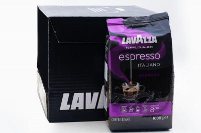 Кофе Lavazza Espresso Cremoso 1000 гр (зерно)