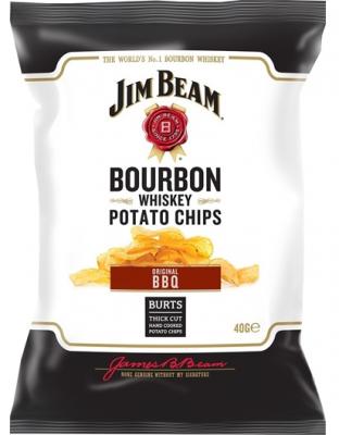 Чипсы BURTS Jim Beam Bourbon Whiskey 40 гр